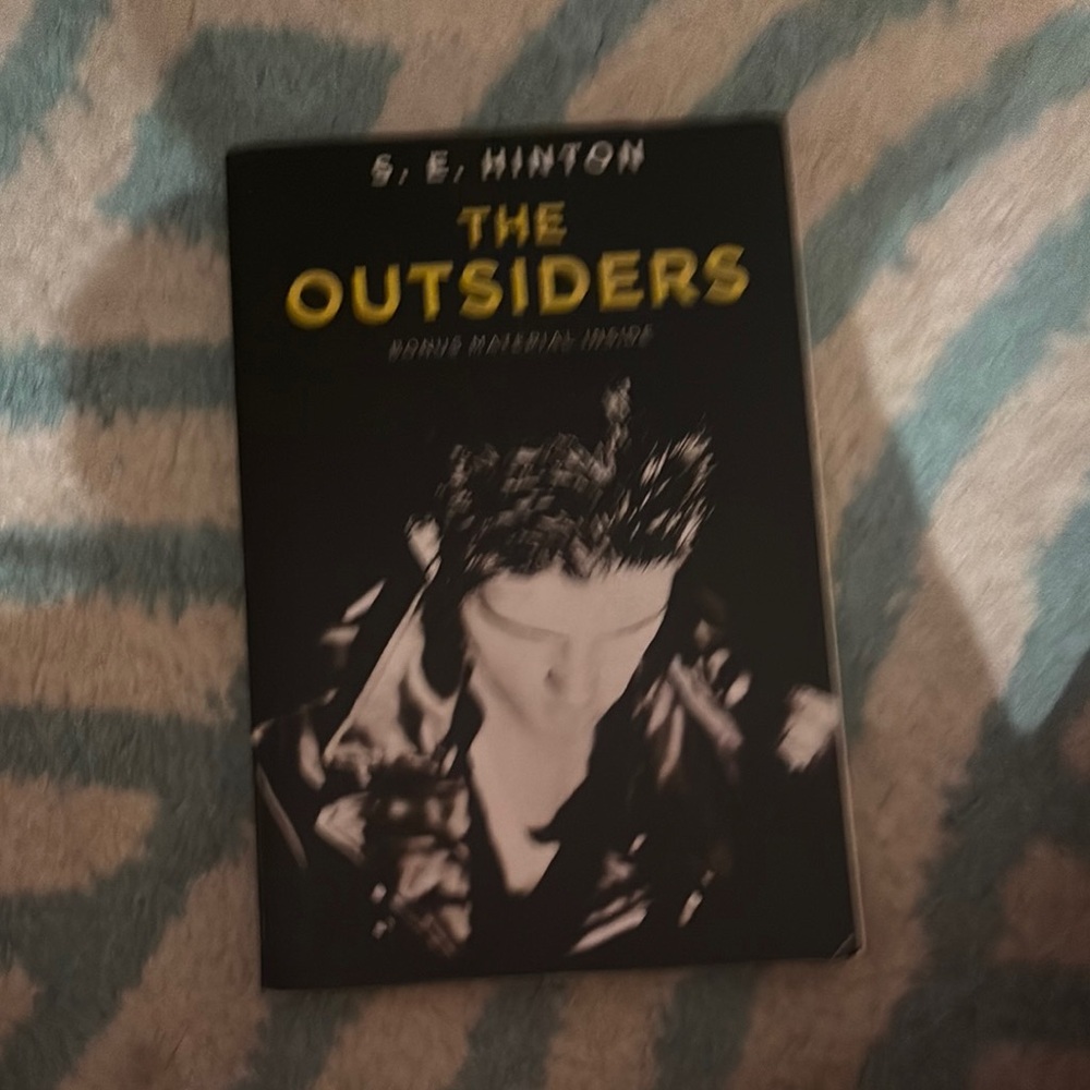 The Outsiders Book by S.E. Hinton